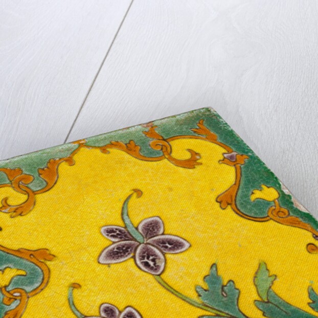 Glazed Tiles. India, Mughal period, 17th century by Unknown