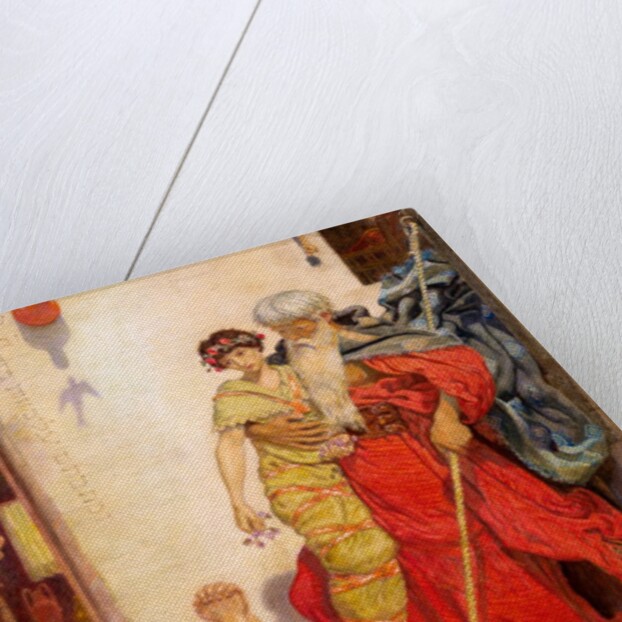 Elijah Restoring the Widow's Son by Ford Madox Brown