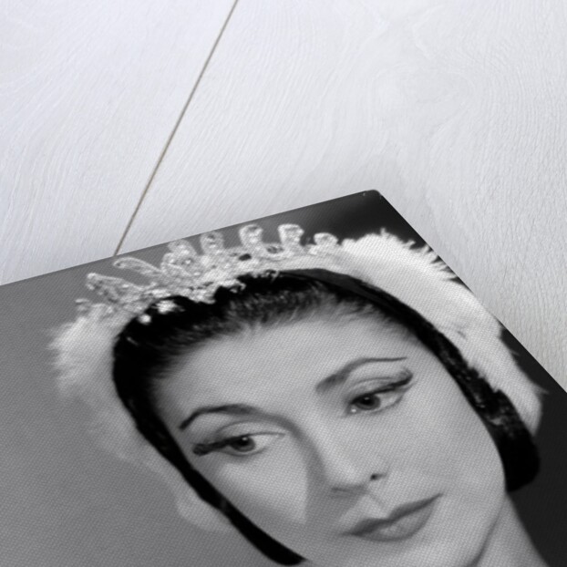 Margot Fonteyn in Tchaikovsky's Swan Lake at the Sadler's Wells Theatre by Houston Rogers