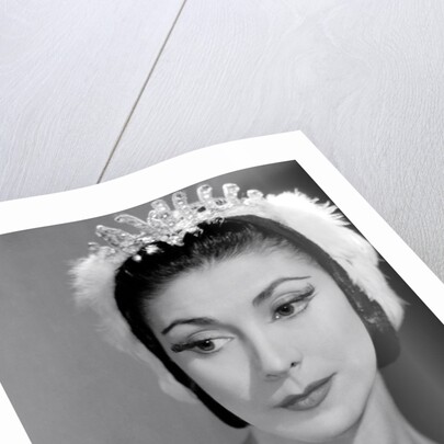 Margot Fonteyn in Tchaikovsky's Swan Lake at the Sadler's Wells Theatre by Houston Rogers
