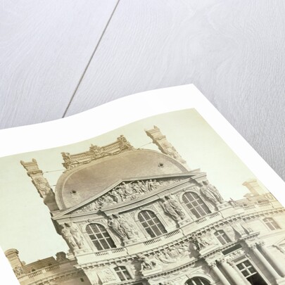 Pavillon Richelieu in the Louvre by Edouard-Denis Baldus