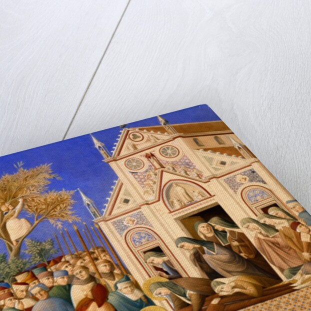The Body of St Francis met by Santa Chiara by Edward Kaiser