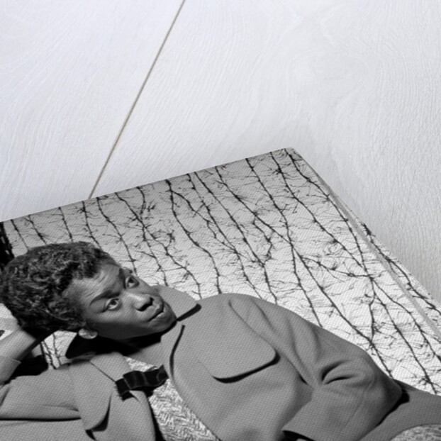 Sarah Vaughan, American jazz singer by Harry Hammond