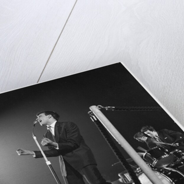 Marty Wilde performing at Wembley by Harry Hammond