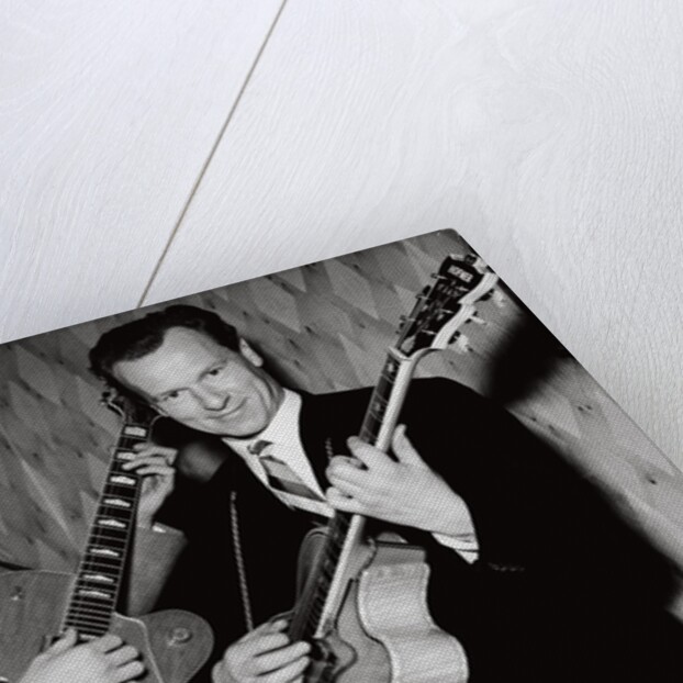 Duane Eddy and Bert Weedon by Harry Hammond