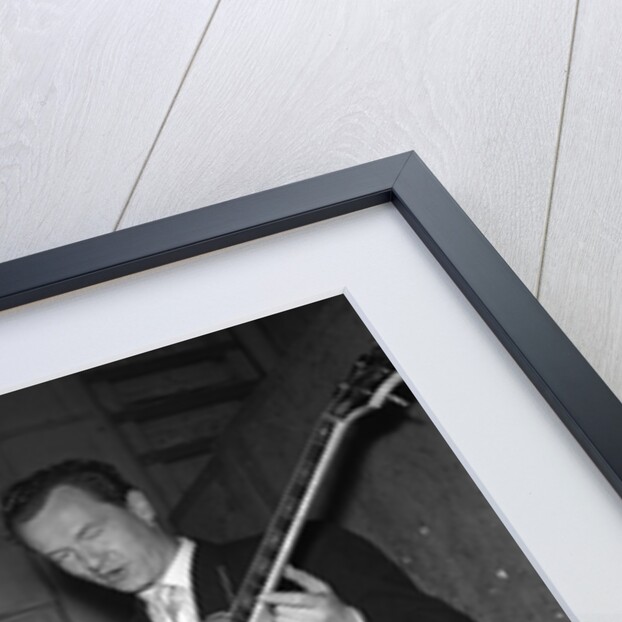 Bert Weedon with Cliff Richard by Harry Hammond