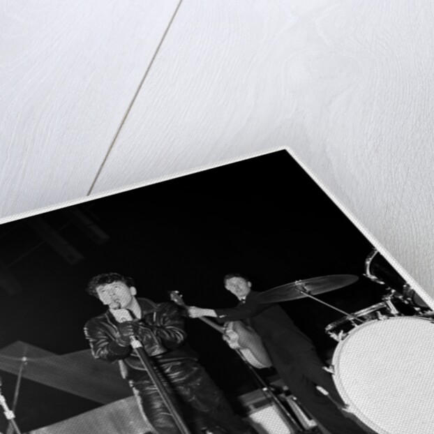 Gene Vincent at Wembley by Harry Hammond