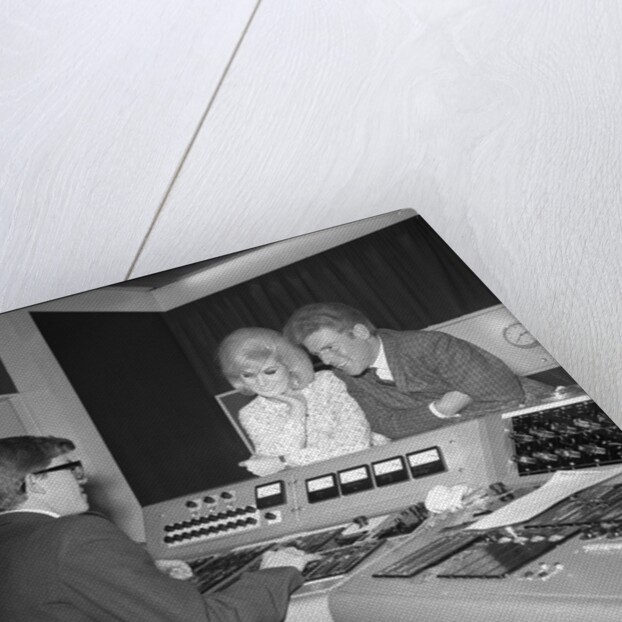 Dusty Springfield at Philip Records by Harry Hammond