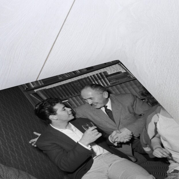 Cliff Richard having a drink by Harry Hammond