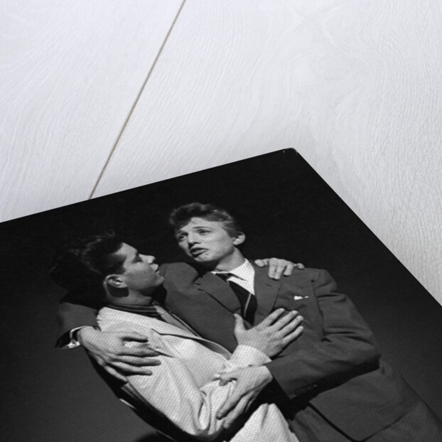 Cliff Richard with Tommy Steele by Harry Hammond