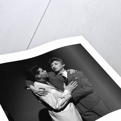 Cliff Richard with Tommy Steele by Harry Hammond