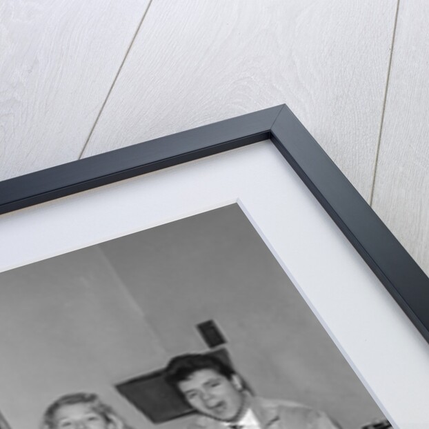 Cliff Richard with celebrity friends at the Palladium by Harry Hammond