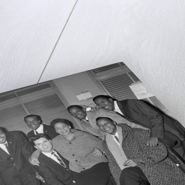 Cliff Richard with The Platters by Harry Hammond
