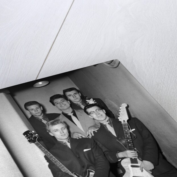 Cliff Richard with the Drifters by Harry Hammond