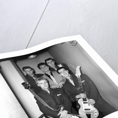 Cliff Richard with the Drifters by Harry Hammond