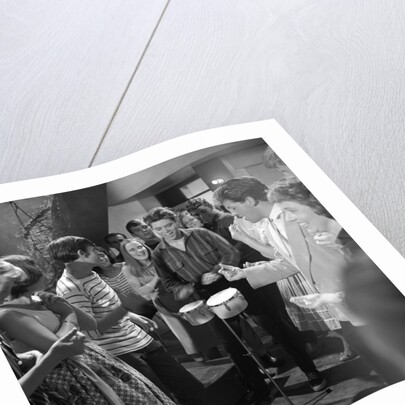 Cliff Richard filming Expresso Bongo by Harry Hammond