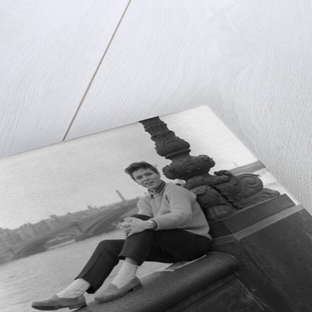 Cliff Richard by the Thames at Chelsea by Harry Hammond