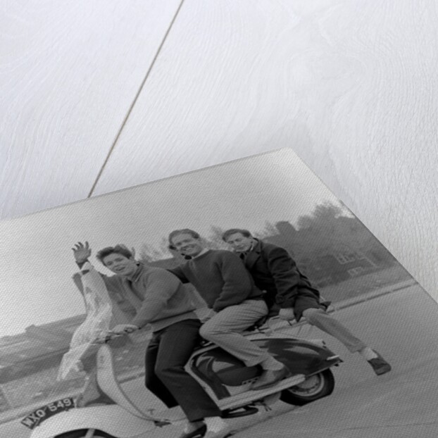 Cliff Richard with Ray Mackender and an unknown man by Harry Hammond