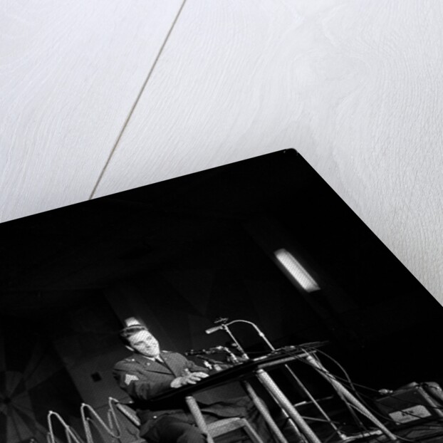 Elvis Presley at a Press Conference in Frankfurt by Harry Hammond