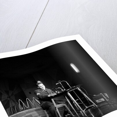 Elvis Presley at a Press Conference in Frankfurt by Harry Hammond