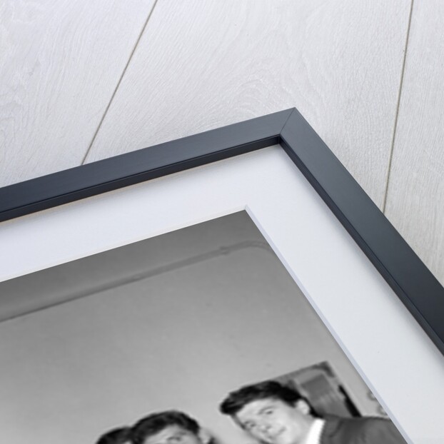 Brian Poole with Roy Orbison, Freddy Garritty and The Searchers by Harry Hammond