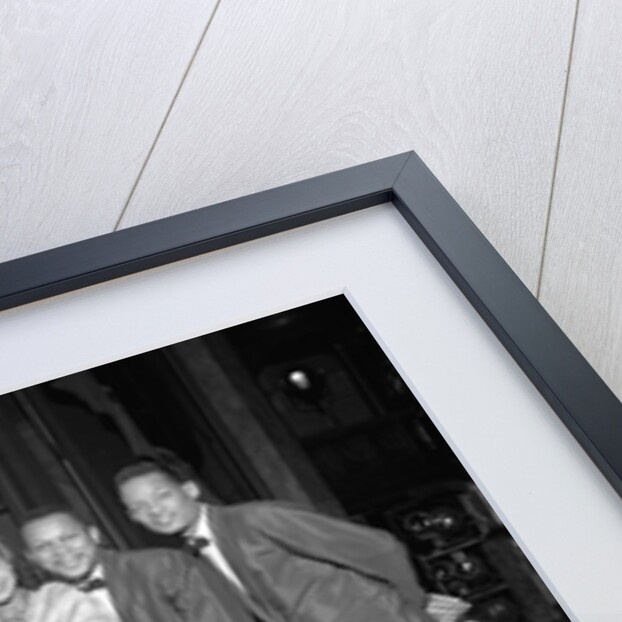 The Platters posing at the Palladium by Harry Hammond