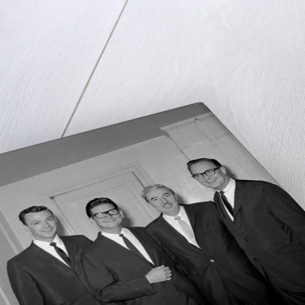 Roy Orbison and Wesley Rose by Harry Hammond