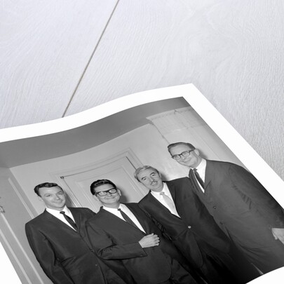 Roy Orbison and Wesley Rose by Harry Hammond