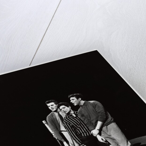 Marty Wilde, Cliff Richard and Vince Eager by Harry Hammond