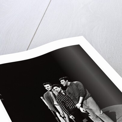 Marty Wilde, Cliff Richard and Vince Eager by Harry Hammond