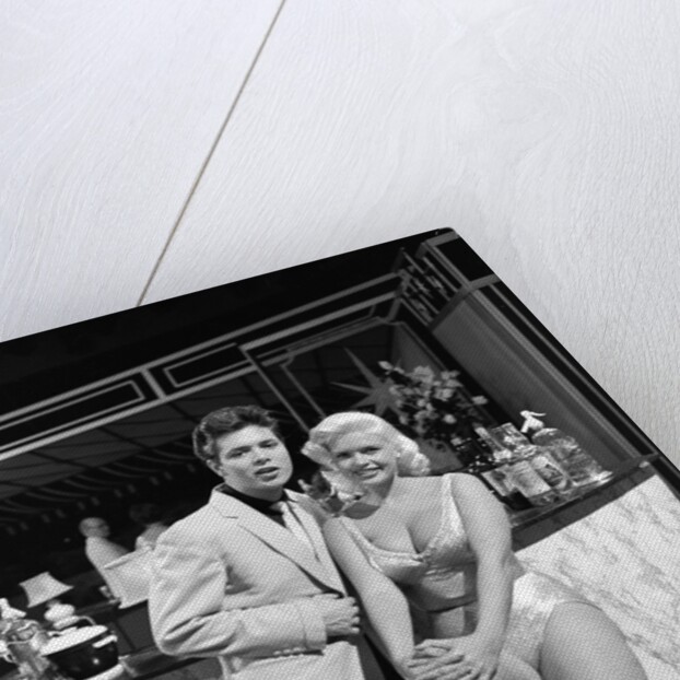 Cliff Richard and Jayne Mansfield at Wood Green Empire by Harry Hammond