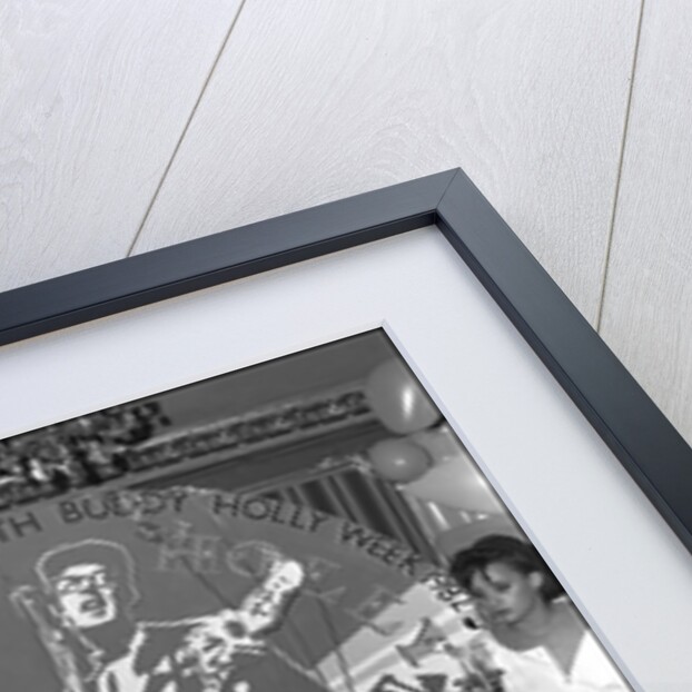 Buddy Holly Week poster. England, 1982 by Harry Hammond