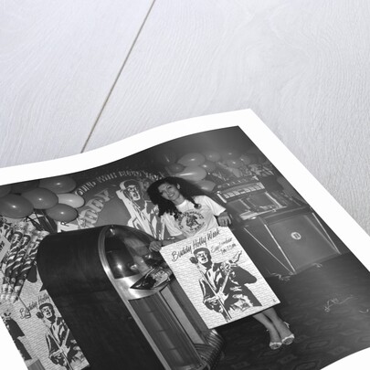 Buddy Holly Week poster. England, 1982 by Harry Hammond