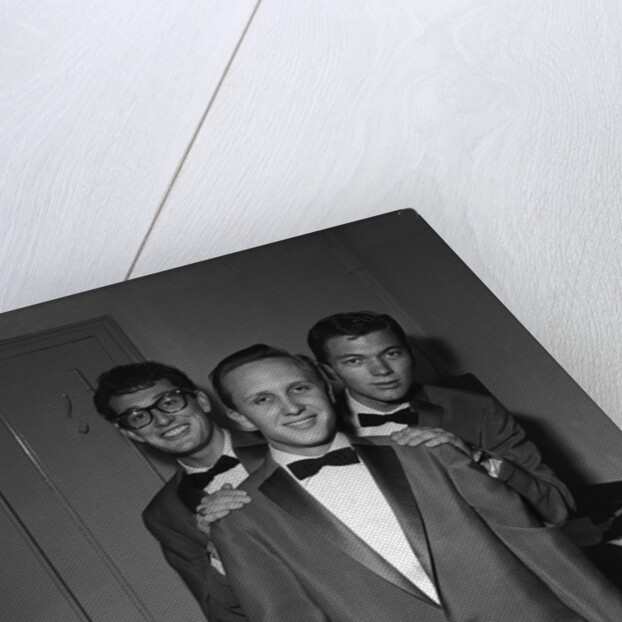 Buddy Holly with The Crickets by Harry Hammond