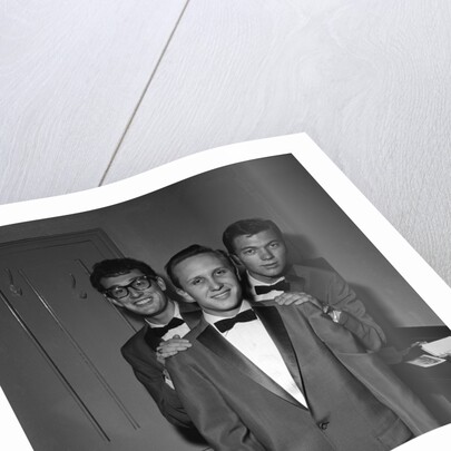 Buddy Holly with The Crickets by Harry Hammond