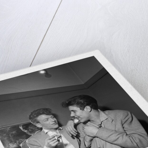 Colin Hicks and Marty Wilde by Harry Hammond