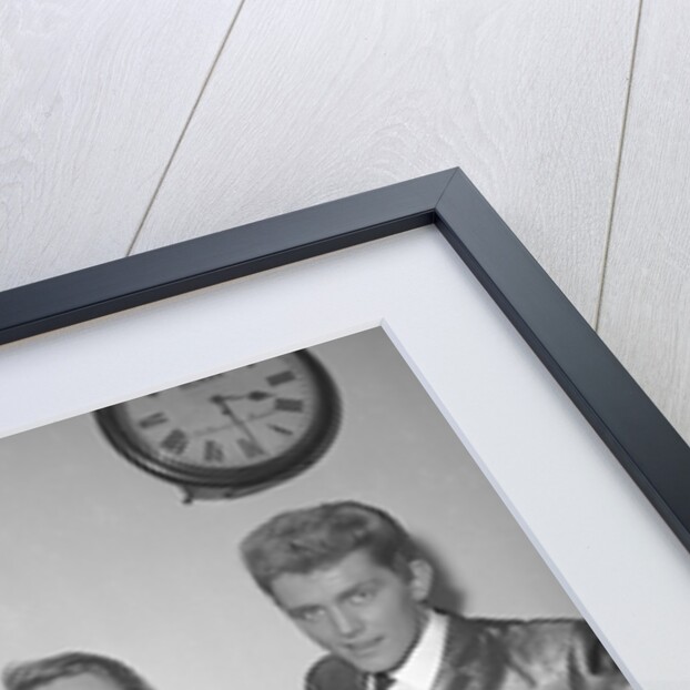 Mike Sarne, Adam Faith and Shane Fenton, aka Alvin Stardust by Harry Hammond