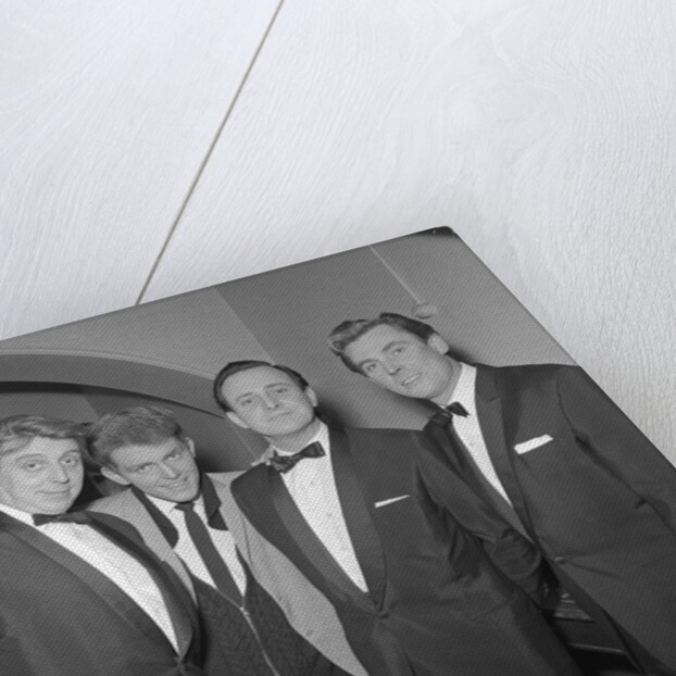 Clinton Ford, Shane Fenton, aka Alvin Stardust, David Jacobs and Russ Conway by Harry Hammond