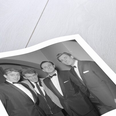 Clinton Ford, Shane Fenton, aka Alvin Stardust, David Jacobs and Russ Conway by Harry Hammond