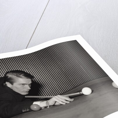 Adam Faith at home in Esher by Harry Hammond