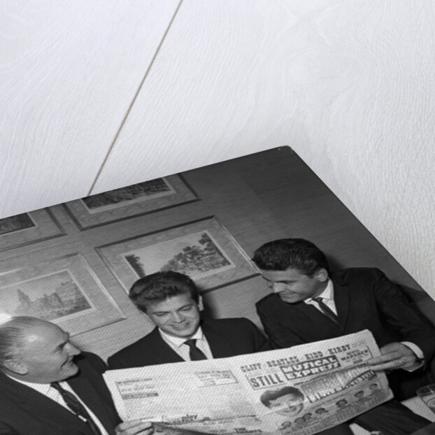 Everly Brothers with Andy Gray by Harry Hammond
