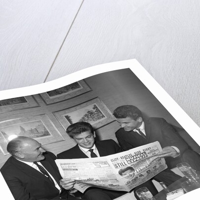 Everly Brothers with Andy Gray by Harry Hammond
