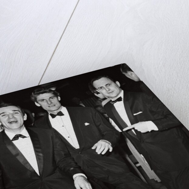 DJs Alan Freeman, Pete Murray and David Jacobs by Harry Hammond