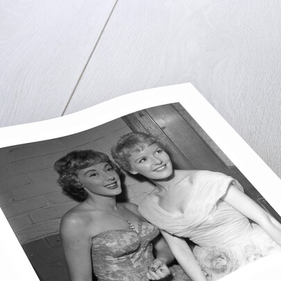 Petula Clark with Lorrae Desmond by Harry Hammond