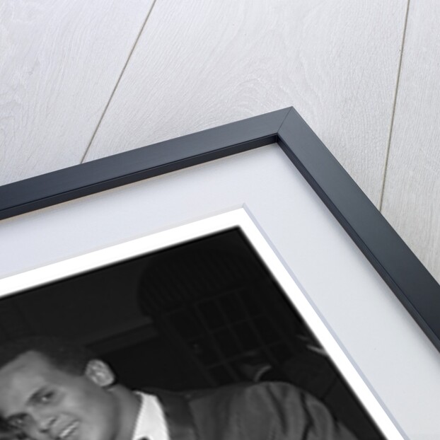 Harry Belafonte with his wife at Gaumont State by Harry Hammond