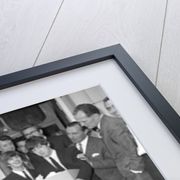 The Beatles leaving Radio Luxembourg by Harry Hammond