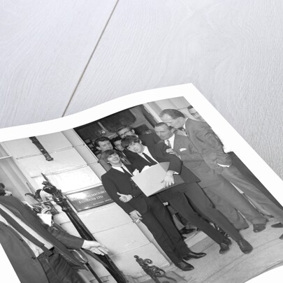 The Beatles leaving Radio Luxembourg by Harry Hammond