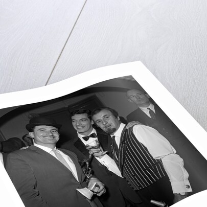 Kenny Ball with Frankie Vaughan and Acker Bilk by Harry Hammond