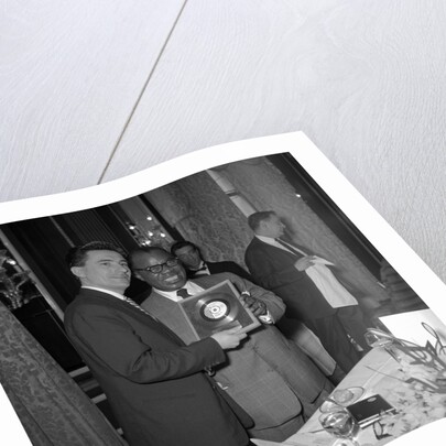 Louis Armstrong and Kenny Ball by Harry Hammond