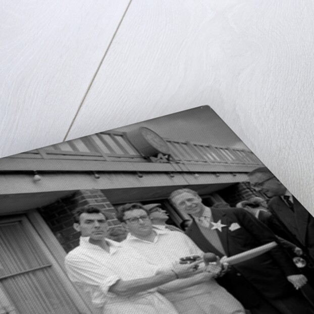 Eric Sykes, Peter Sellers, Cyril Stapleton and Harry Worth by Harry Hammond